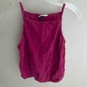 Fuschia Universal Threads Crop Top Tank Womens Small